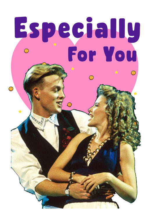 Kylie And Jason Especially For You Card