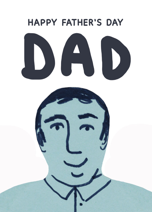 Dad Blue Happy Father's Day