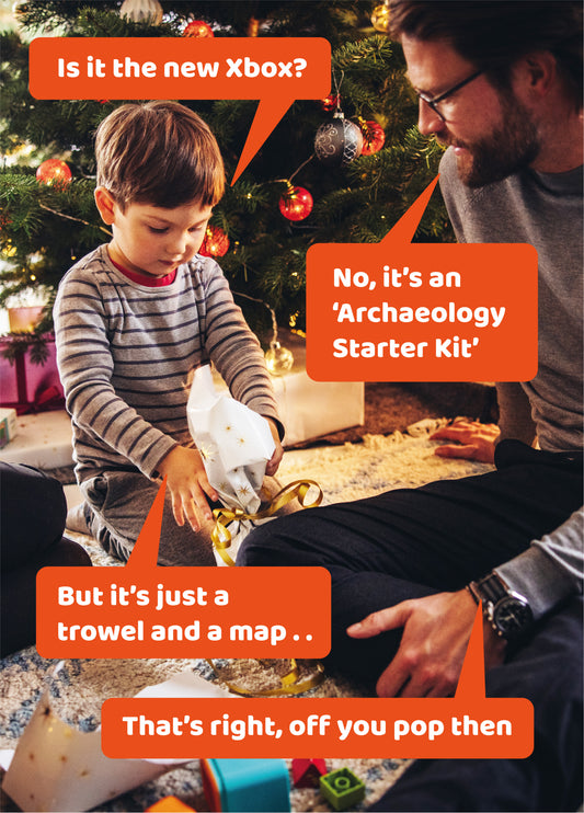 Archaeology Starter Kit Card