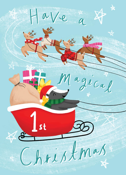 Have A Magical 1st Christmas Card