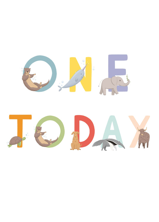 One Today Personalised Card