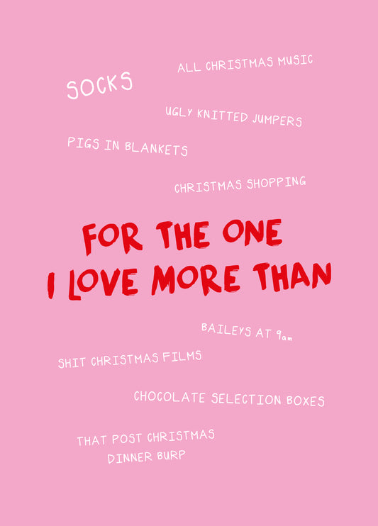 For The One I Love Card