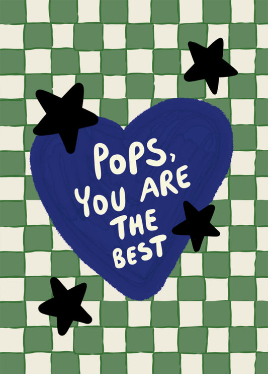 Pops You Are The Best Card – Funny Father’s Day Card For Dad
