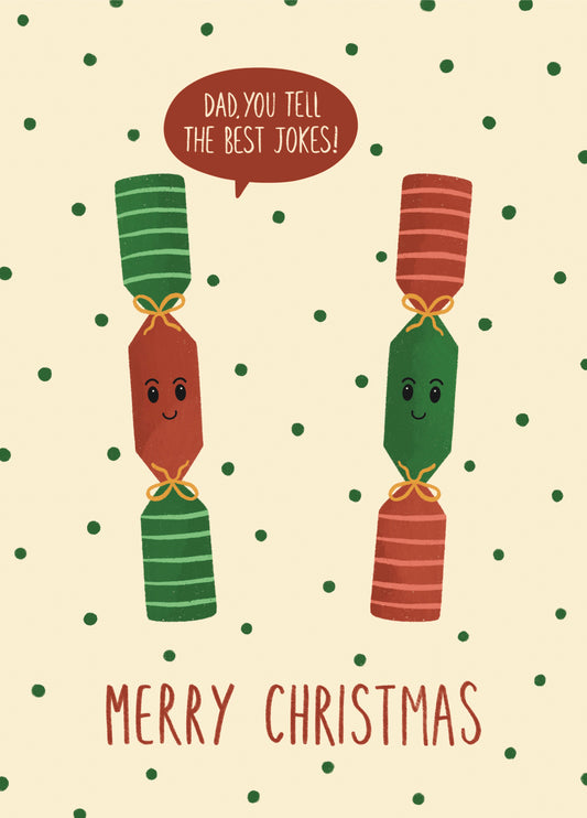 Cracker Dad Jokes Card