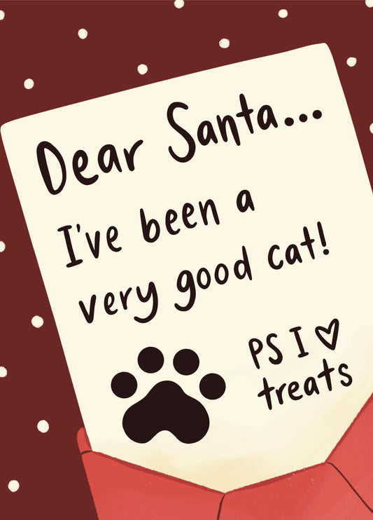 Dear Santa - From The Cat Card