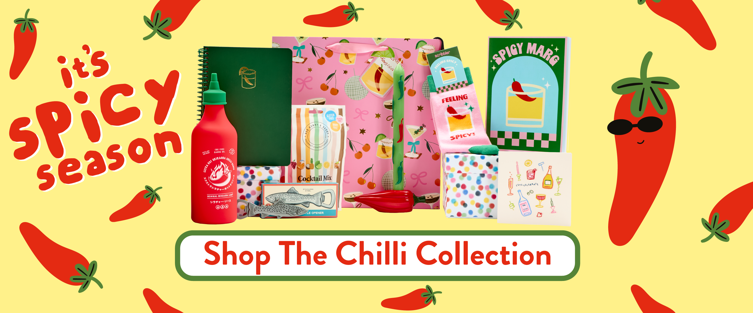 It's Spicy Season! Shop the Chilli Collection!
