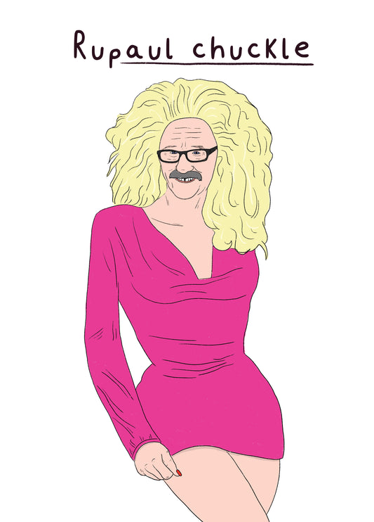 Rupaul's Chuckle Brothers Race Card