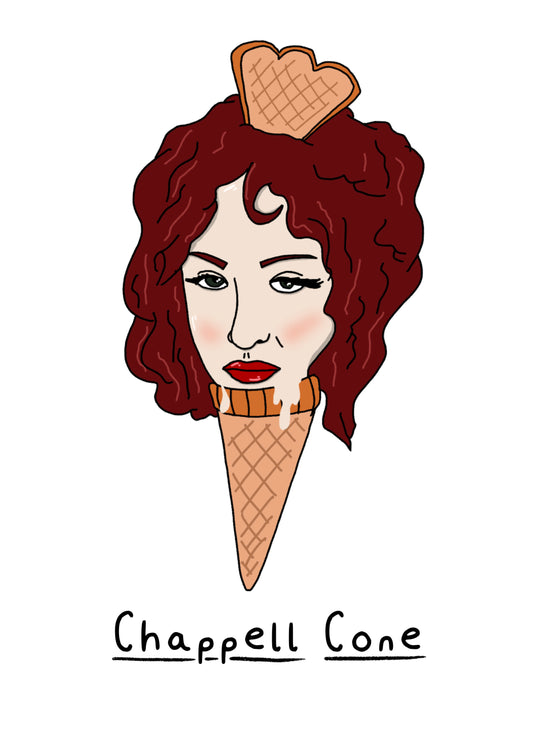 Chappell Roan Ice Cream Cone