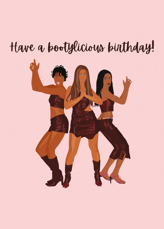 Destiny's Child Birthday Card