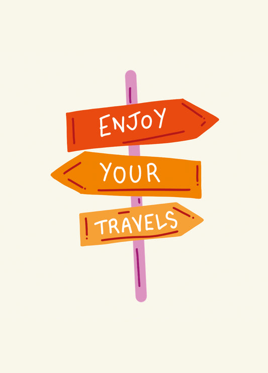 Enjoy Your Travels Card