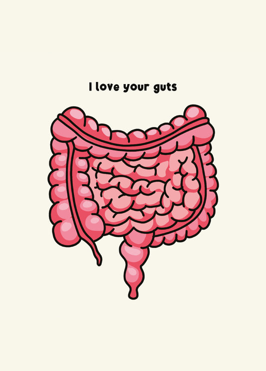 I Love Your Guts - Cute Halloween October Anniversary Card