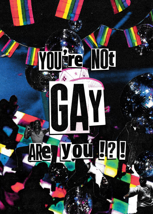 You're Not Gay Are You?