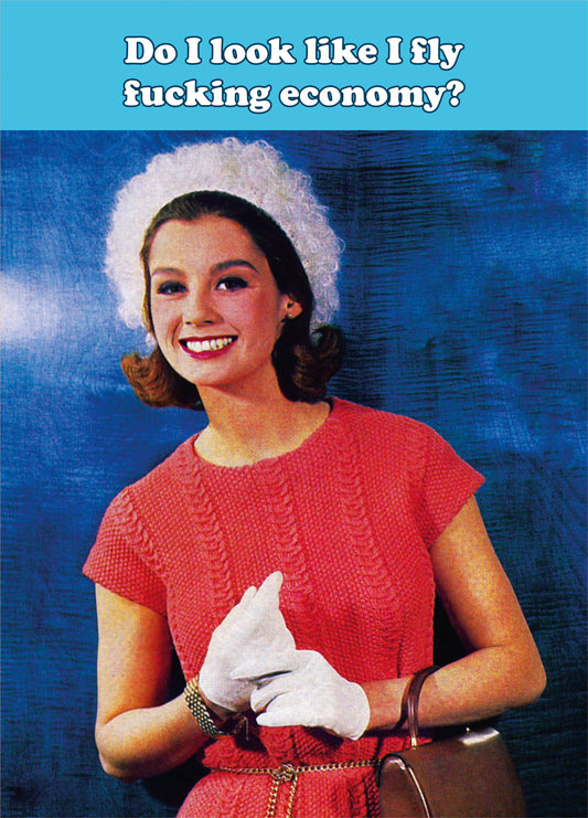 Look Like I Fly Economy Card