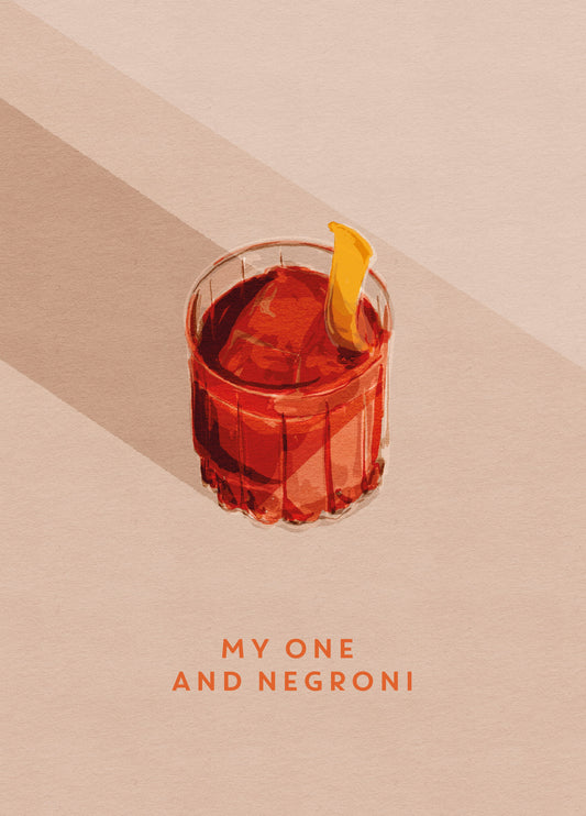 My One And Negroni Card