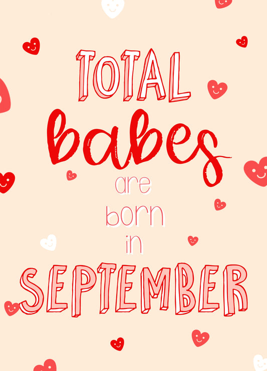 September Babes Card