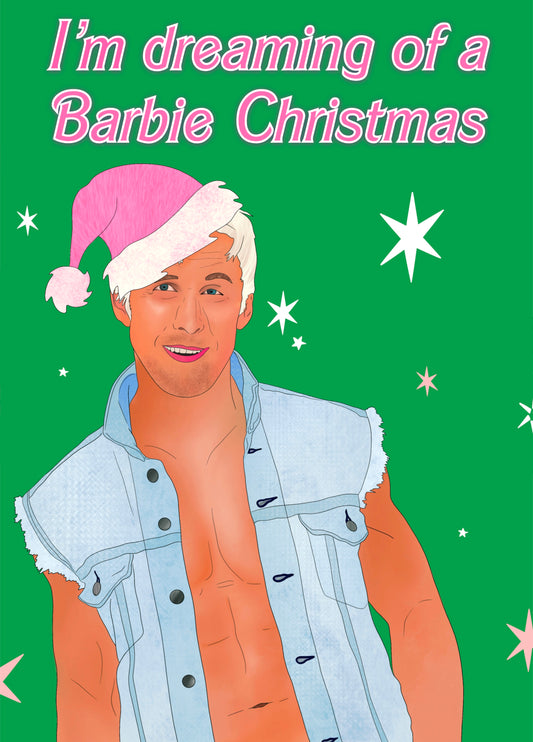 Ken - Dreaming Of A Barbie Christmas Card