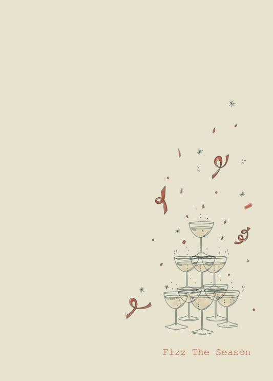 Fizz The Season Card