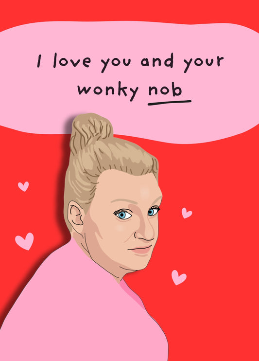 Kerry Mucklowe This Country Wonky Nob Card