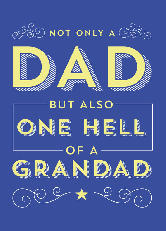 One Hell Of A Grandad Card