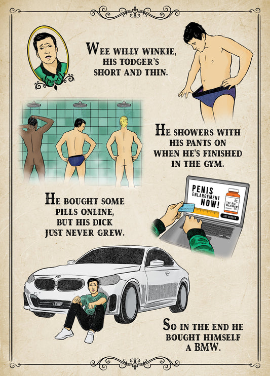 Wee Willy Winkie Card