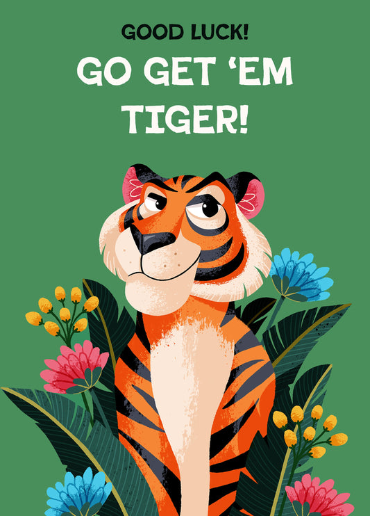 Go Get 'em Tiger Card