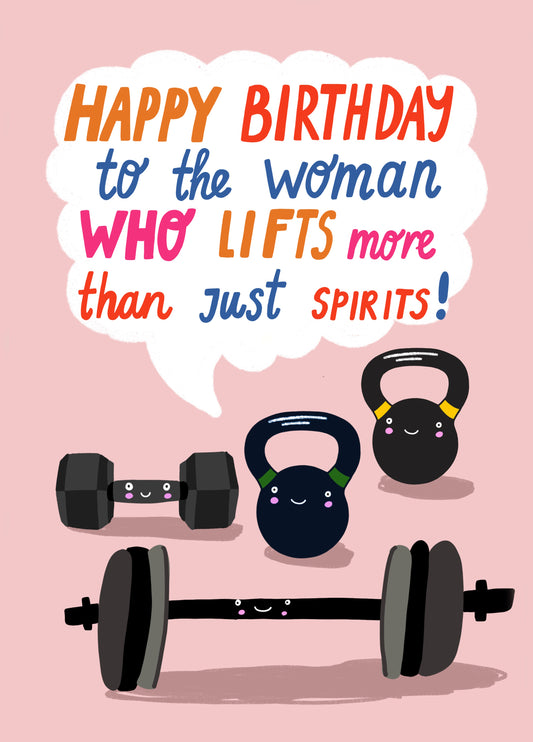 Birthday Gym Card Fir Her