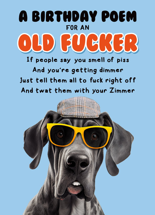 Old Fucker Card