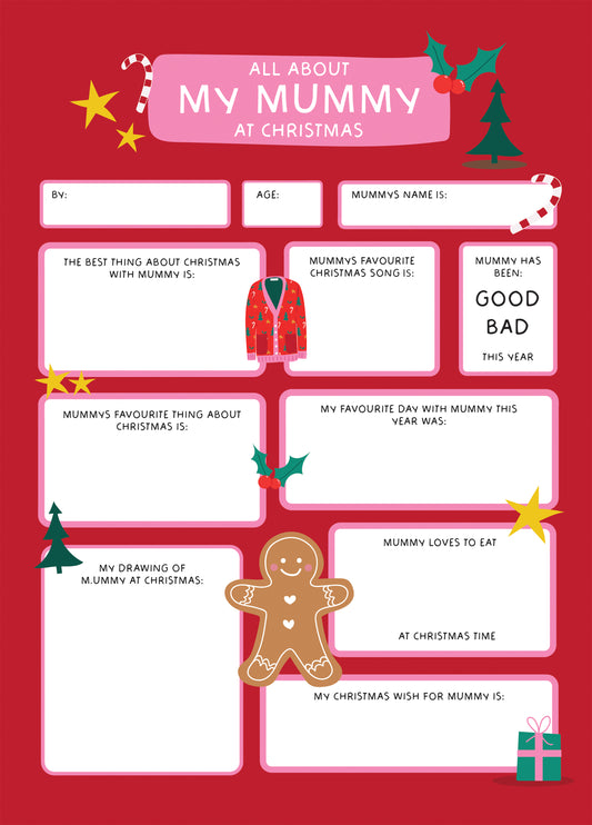 All About My Mummy At Christmas!