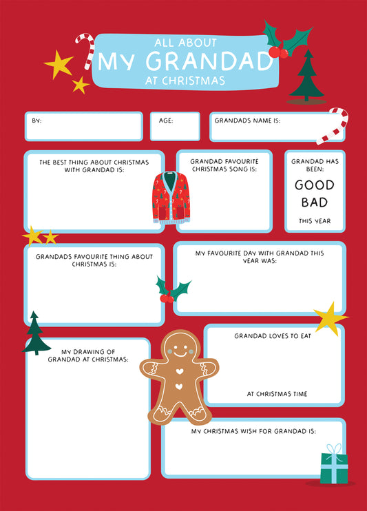 All About My Grandad At Christmas!