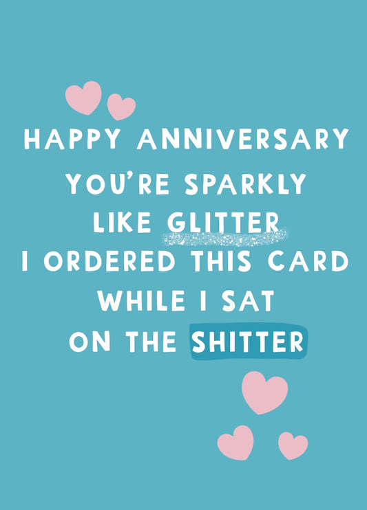 Funny Anniversary Poem Card