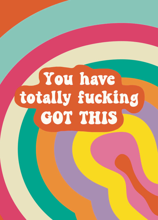 Totally Fucking Got This Card