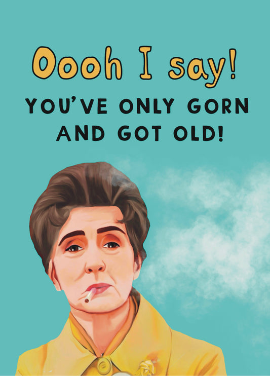 Eastenders Inspired Dot Birthday Card