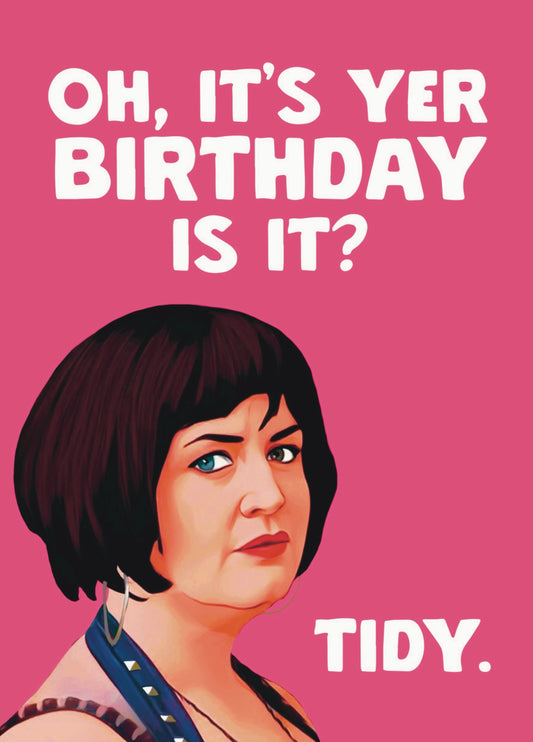 Happy Birthday Nessa Card - Gavin And Stacey