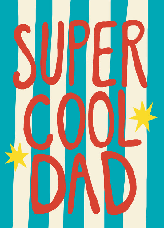 Super Cool Dad Father's Day Card
