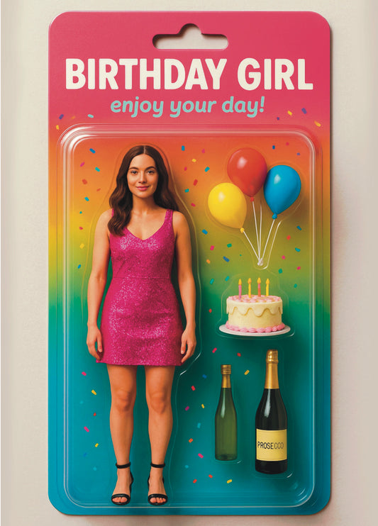 Birthday Girl - Trending AI Doll - Action Figure