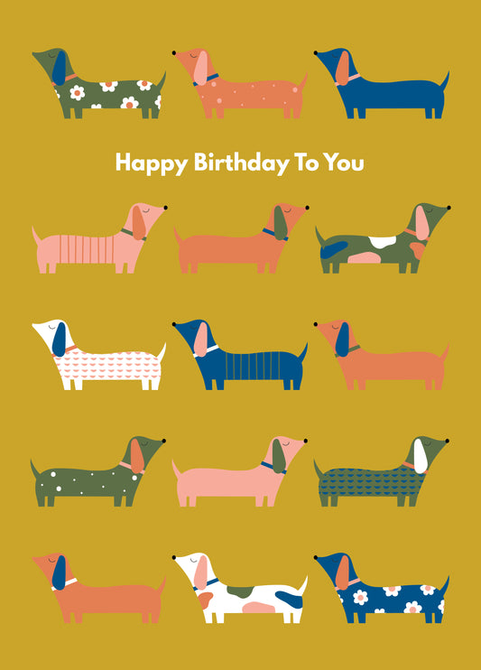 Dog Birthday Card