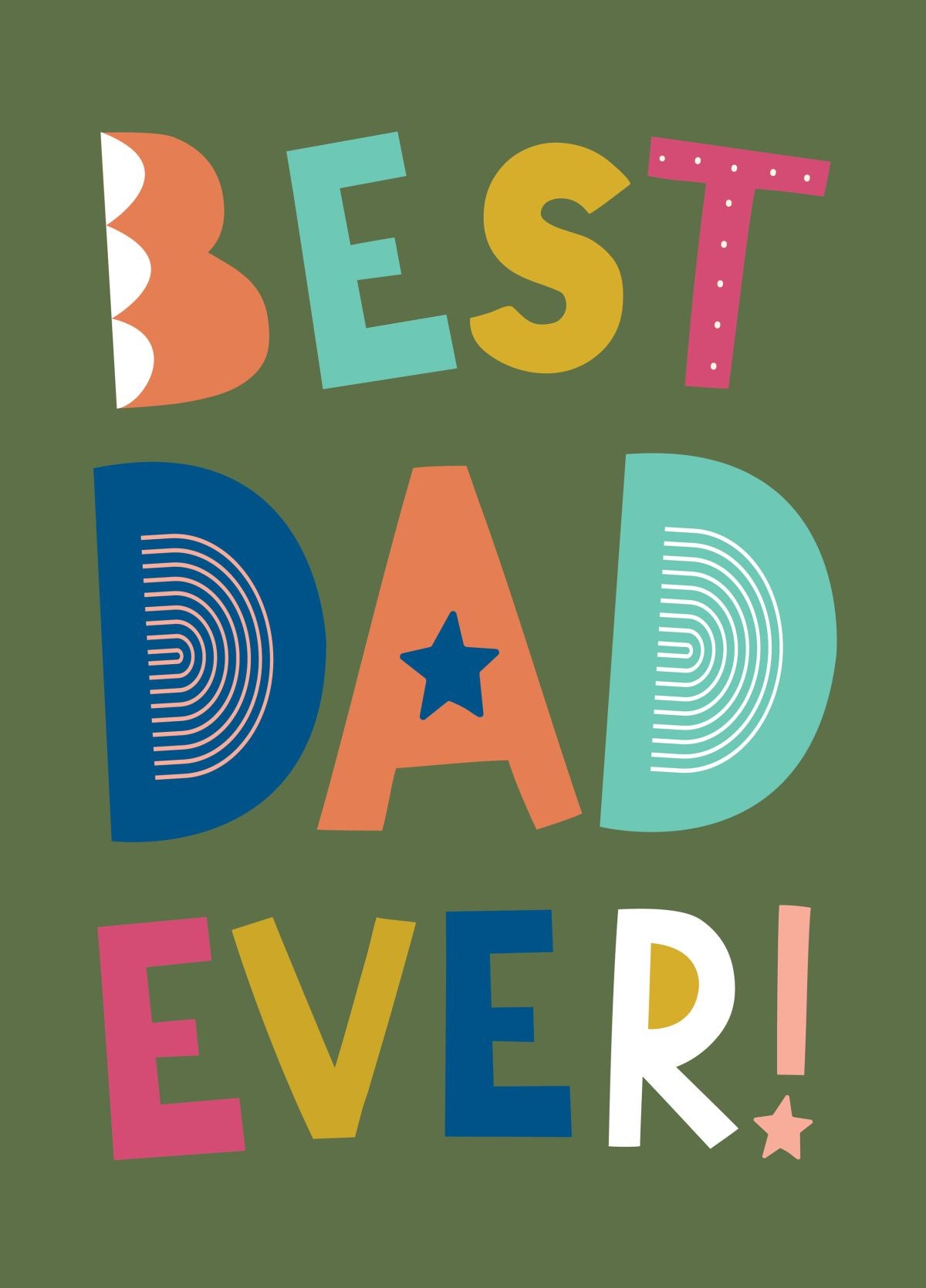 Best Dad Ever Card