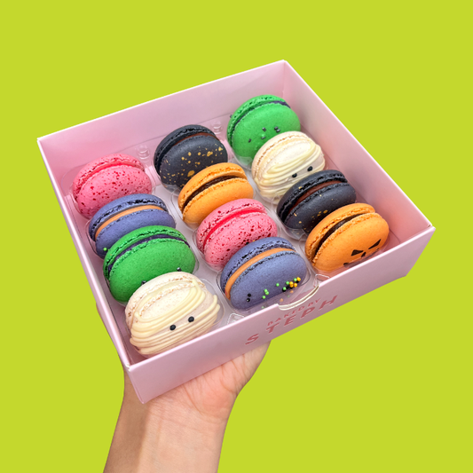 Halloween Macarons (Box of 12)