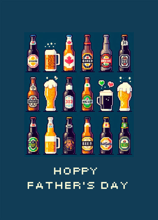 Hoppy Father's Day Card