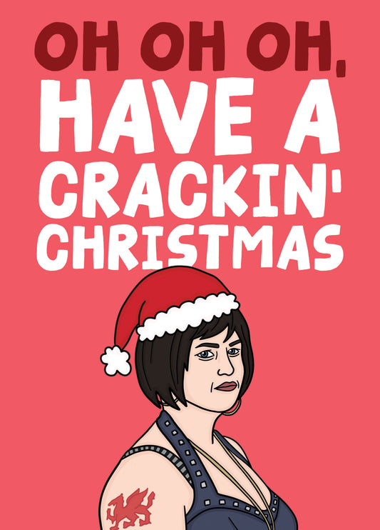 Oh Oh Oh Have A Crackin' Christmas - Nessa Gavin And Stacey Christmas Card