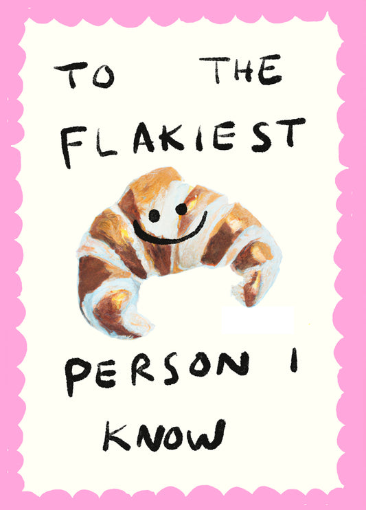 Flakiest Croissant Card