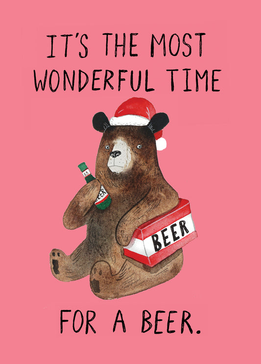 Xmas Beers Card