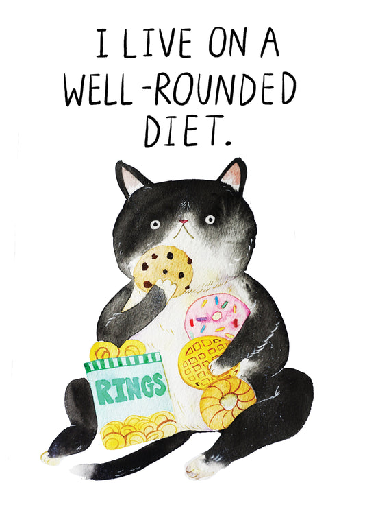Well-Rounded Diet Card