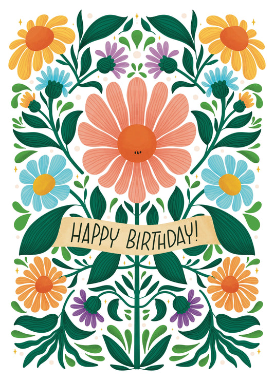 Cute Happy Birthday Card