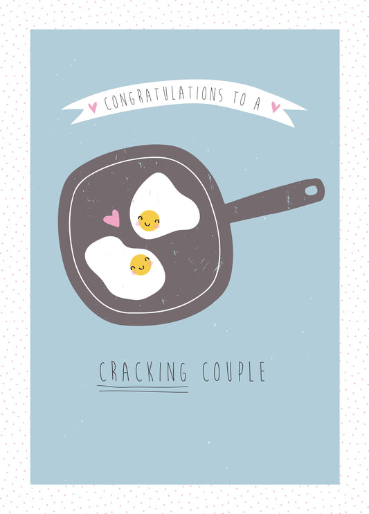 Congratulations To A Cracking Couple Card