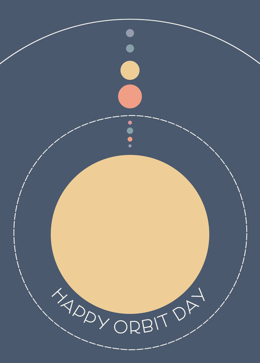 Happy Orbit Day Card