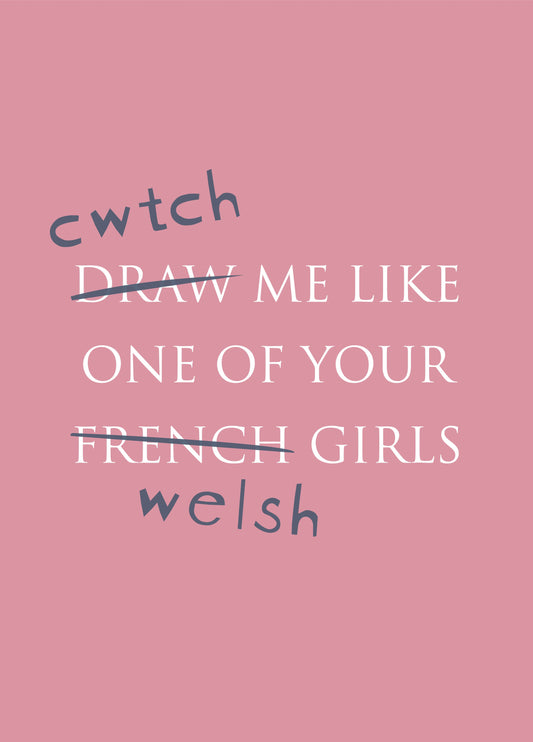 Cwtch Me Card