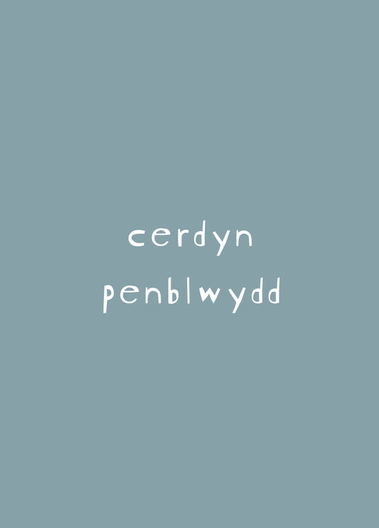 Cerdyn Penblwydd Card