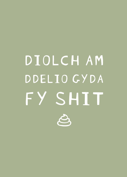 Diolch Am Ddelio Gyda Fy Shit Card
