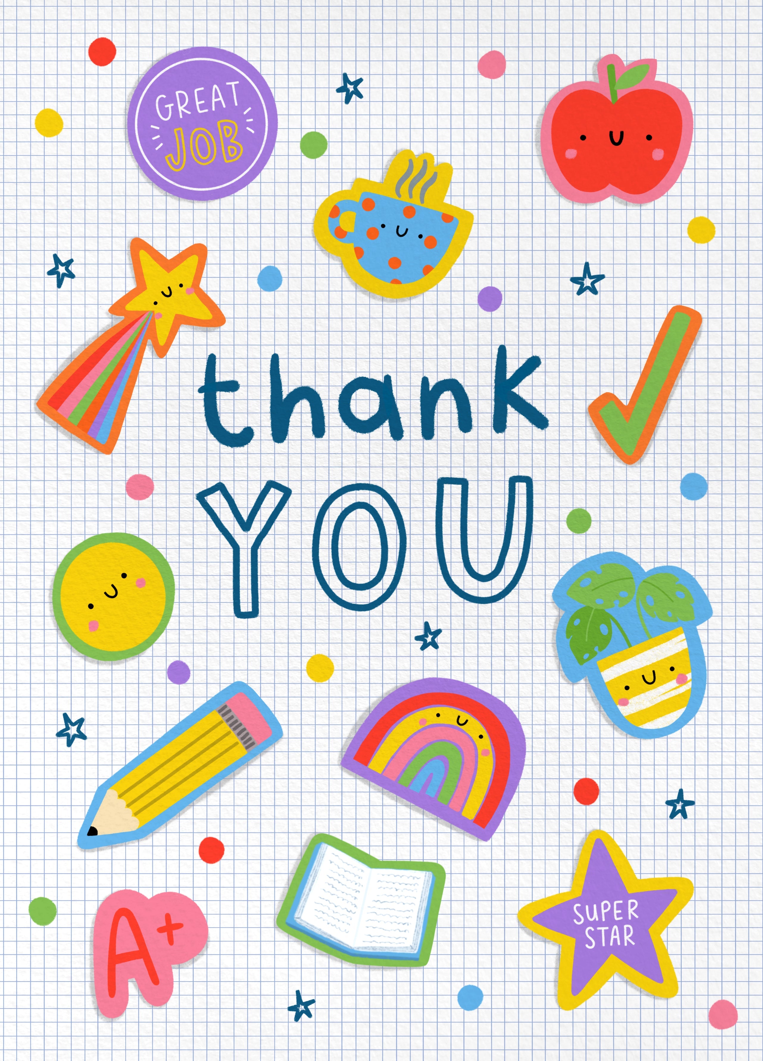 thank you! card – scribbler cards & gifts